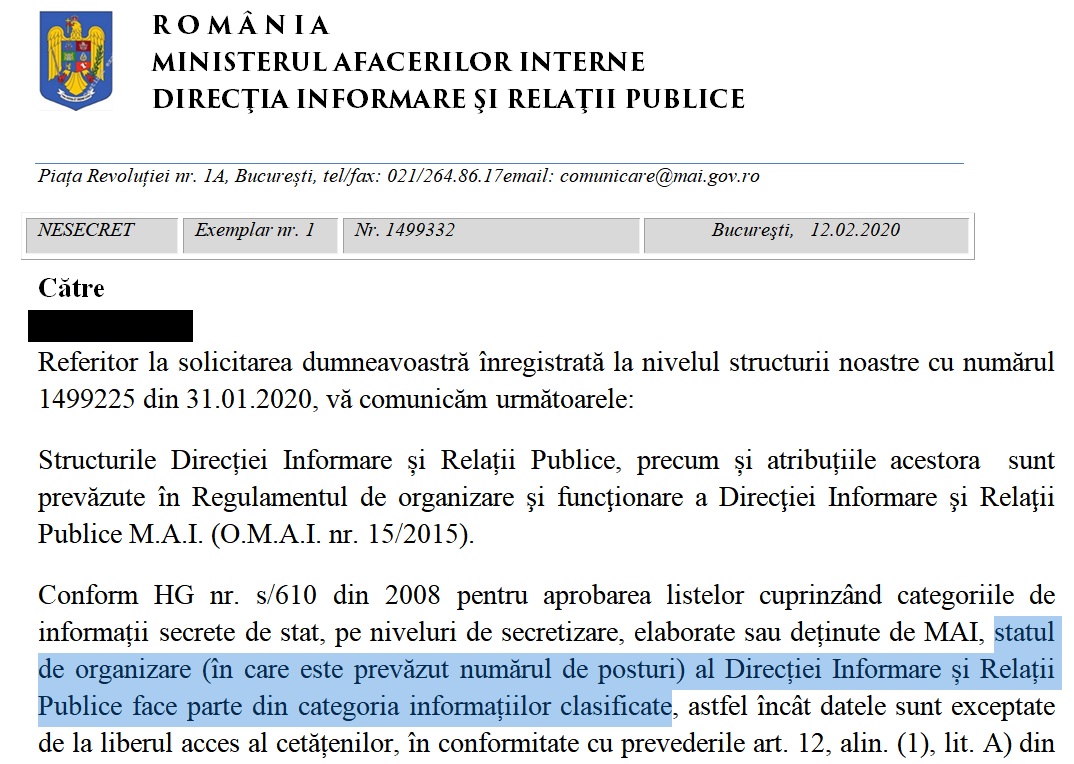 Inutilii din Ministerul de Interne