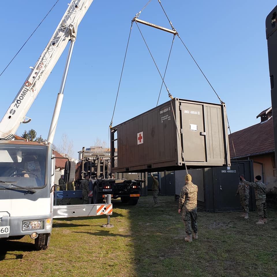 Spitalul de campanie de la Ana Aslan va fi gata în câteva zile. Ce specialiști sunt acolo