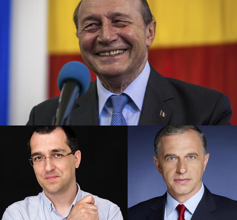 Băsescu Geoană Voiculescu