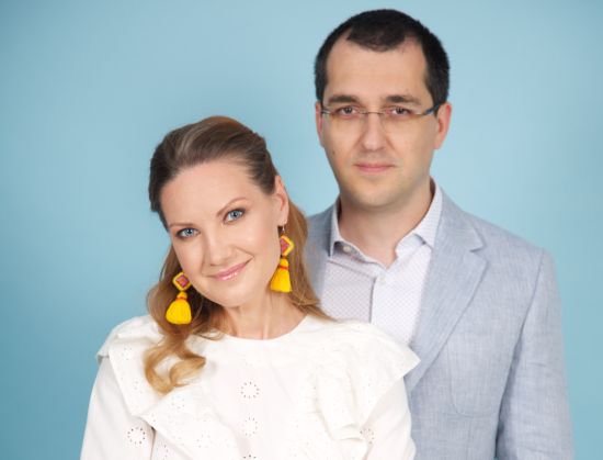 Melania Medeleanu și Vlad Voiculescu