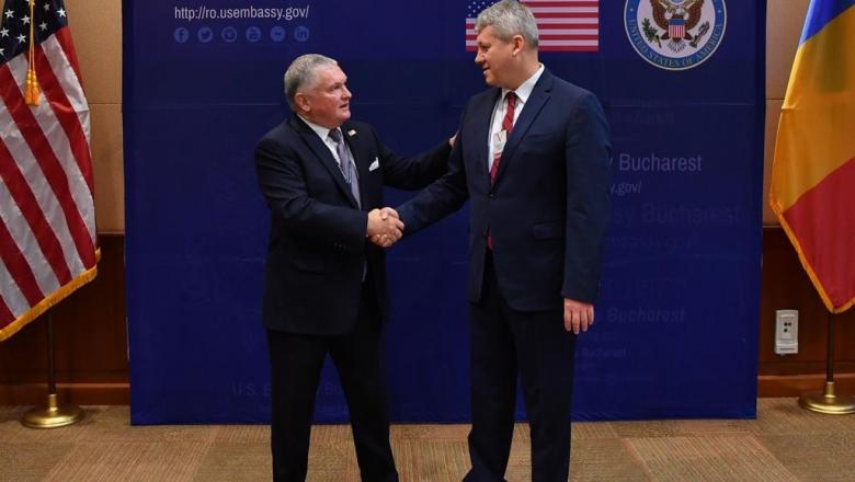 Cătălin Predoiu a primit laude de la ambasadorul american la București