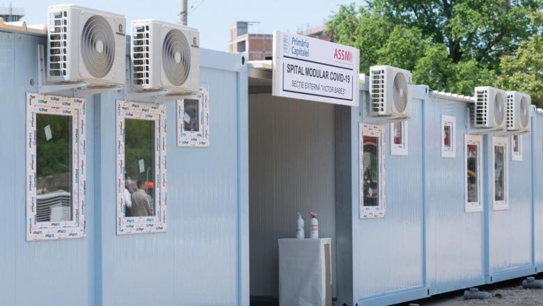 Un spital modular COVID a fost deschis de primarul Capitalei