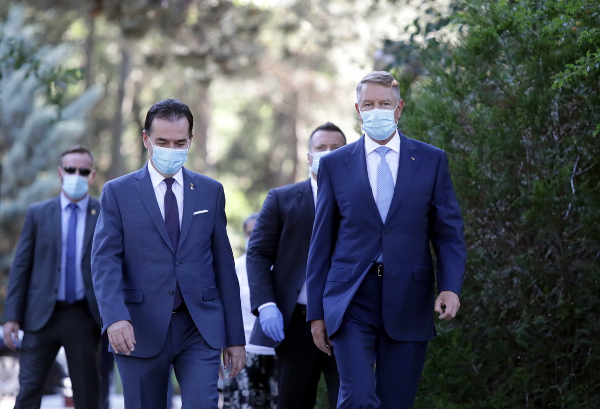 Klaus Iohannis l-a chemat pe Ludovic Orban la Cotroceni. Președintele face o conferință de presă la ora 18:00
