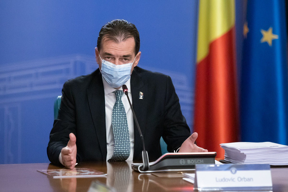 Ludovic Orban, întrebat dacă după alegeri se va intra în lockdown: „Nu este PSD-ul cel mai potrivit purtător de cuvânt al guvernului pe care îl conduc”