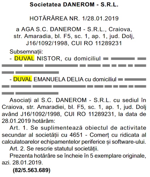 Șeful ISCTR asociat