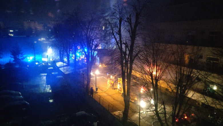 Cauza incendiului de la Matei Balș de vineri dimineață primele ipoteze