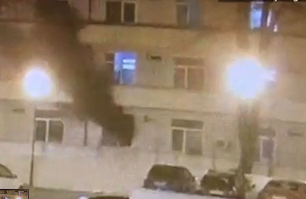 Exclusiv: Primele secunde ale incendiului de la Matei Balș