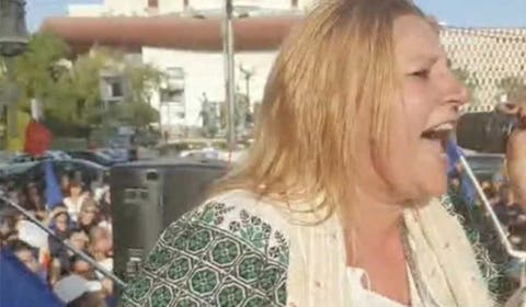 Diana Șoșoacă susținută de Donald Trump, într-un mesaj viral