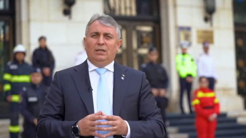 Lucian Bode în campania pro vaccinare. Lucian Bode într-un clip video