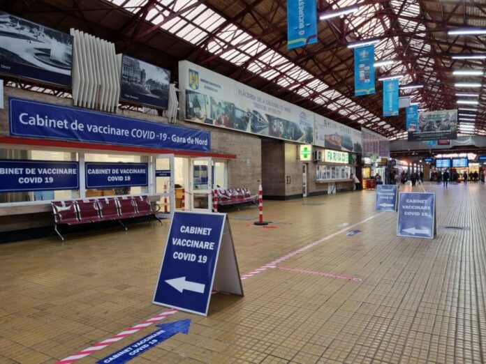 Centru de vaccinare la gară, anunțat de ministrul transporturilor