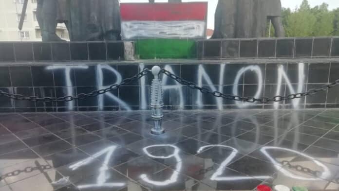 Statuia lui Mihai Viteazul din Sf. Gheorghe a fost vandalizată