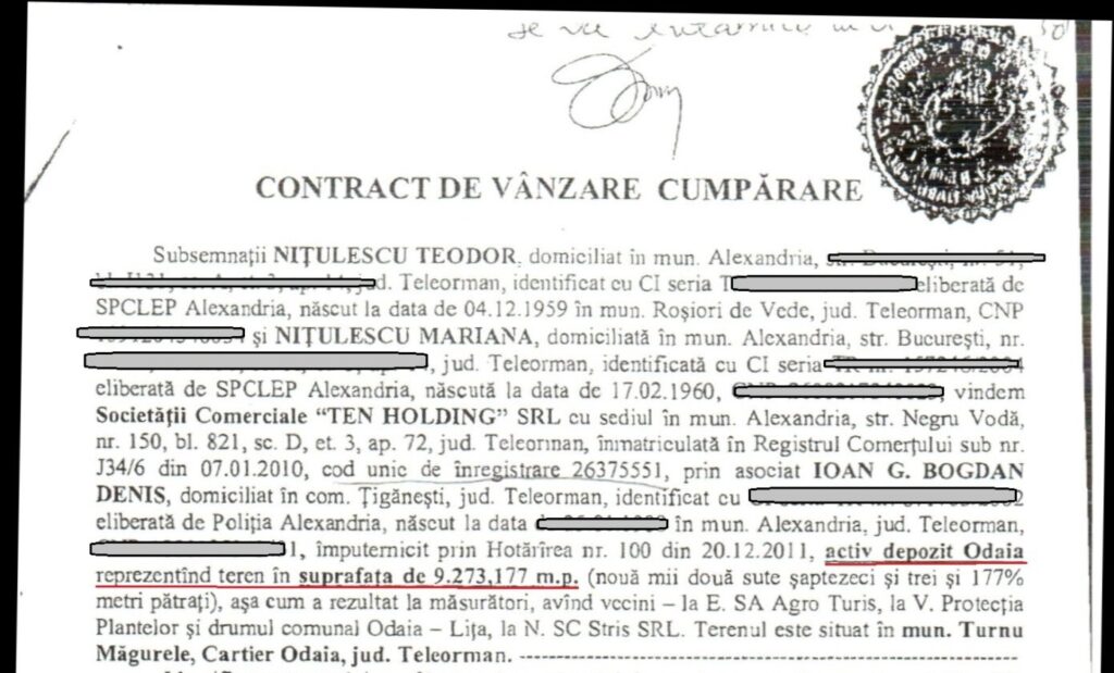 anexa 23 teren langa Belina