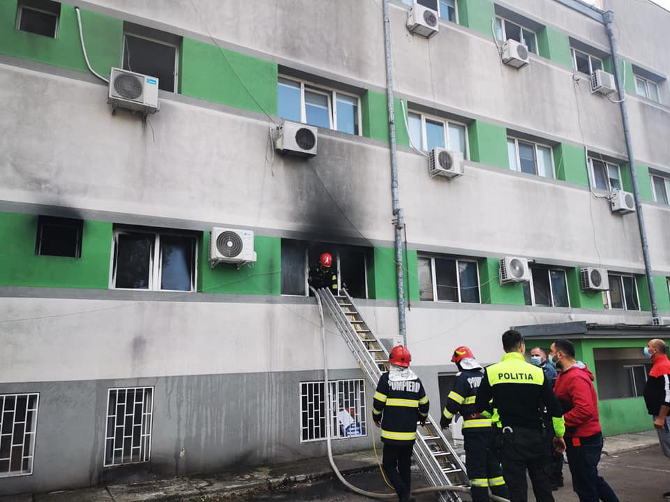 Instalația de semnalizare a incendiilor nu mergea la Spitalul din Constanța
