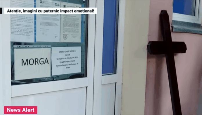 Coadă la morgă în fața Spitalului Universitar din Capitală