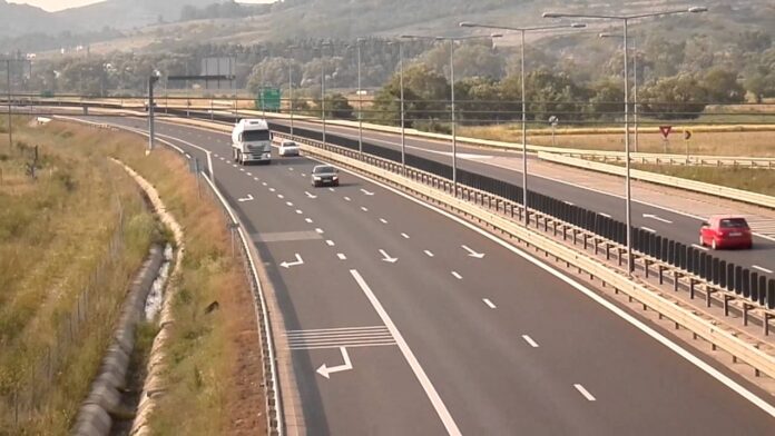 O bucată de autostradă a fost inaugurată, în lungime de 4,5 kilometri