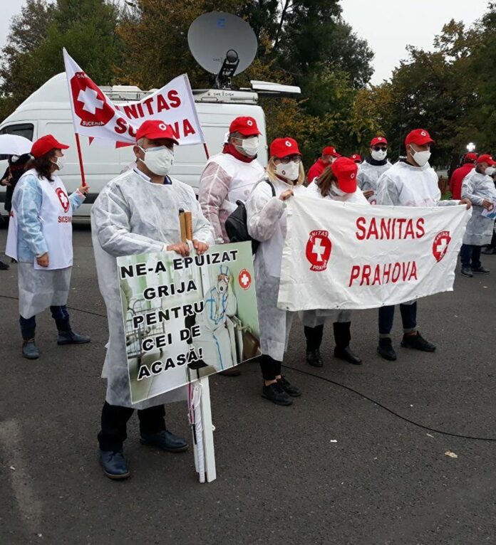 Angajații din educație și sănătate iau în calcul greva generală