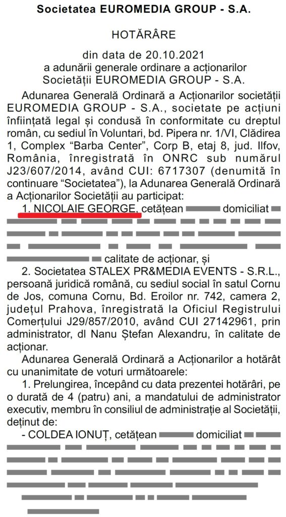 george nicolae euromedia