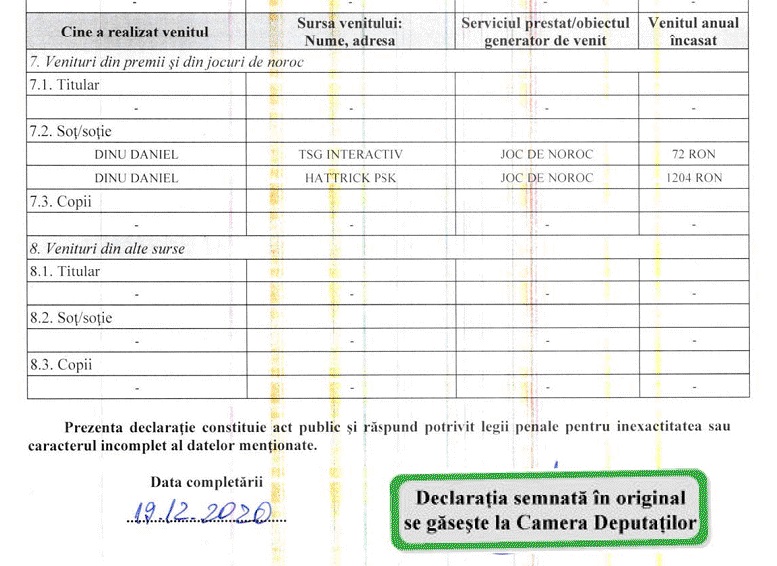 jocuri de noroc daniel dinu