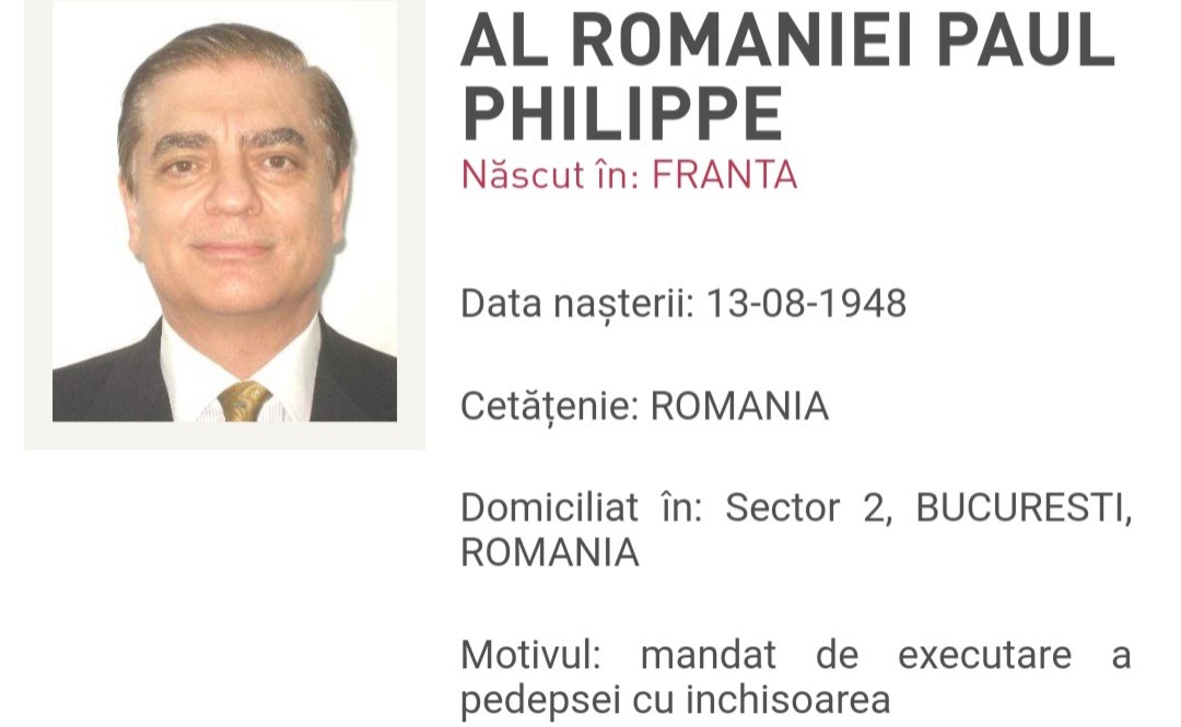 Paul de România, fugit din țară în urmă cu un an și jumătate, a fost prins