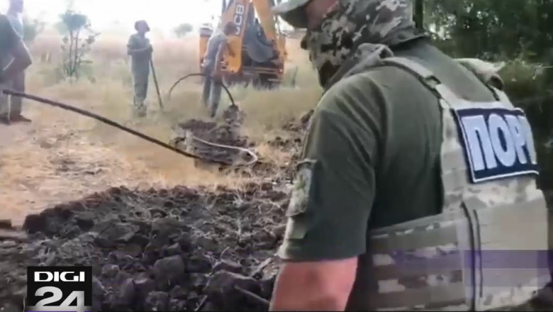 O conductă cu votcă a fost descoperită de grănicerii ucraineni