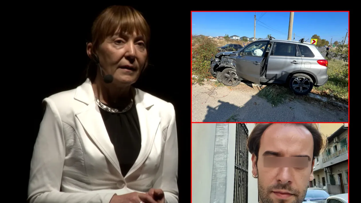 Monica Macovei a lovit un motociclist care a ajuns în stare gravă la spital