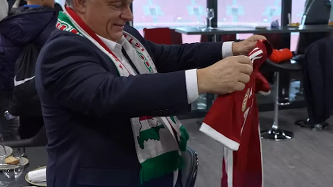 Fularul lui Viktor Orban cu harta Ungariei mari a determinat o reacție