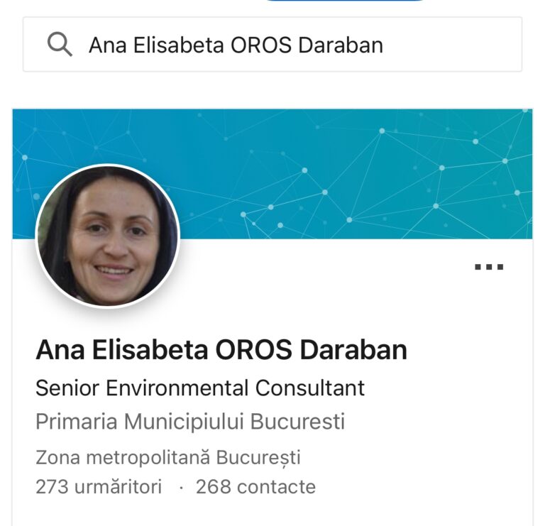 Ana Oroș era angajata Primăriei Capitalei