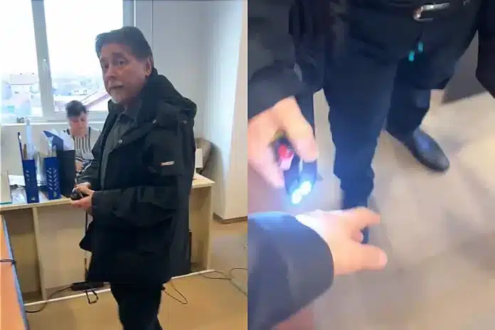 Directorul economic DSP Arad și-a atacat colegii cu un spray paralizant
