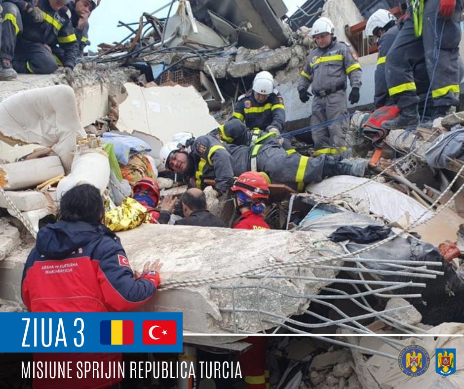 Salvatorii români din Turcia au reușit să salveze patru persoane