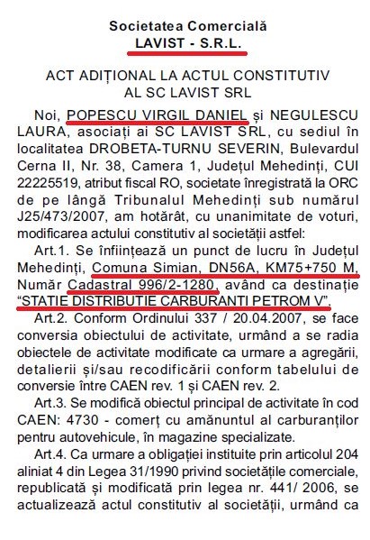 petrom lavist