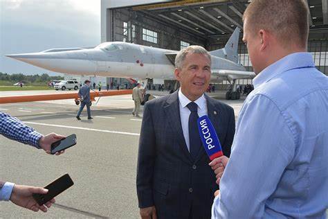 Prorusul din Tatarstan, Rustam Minnihanov, a survolat România