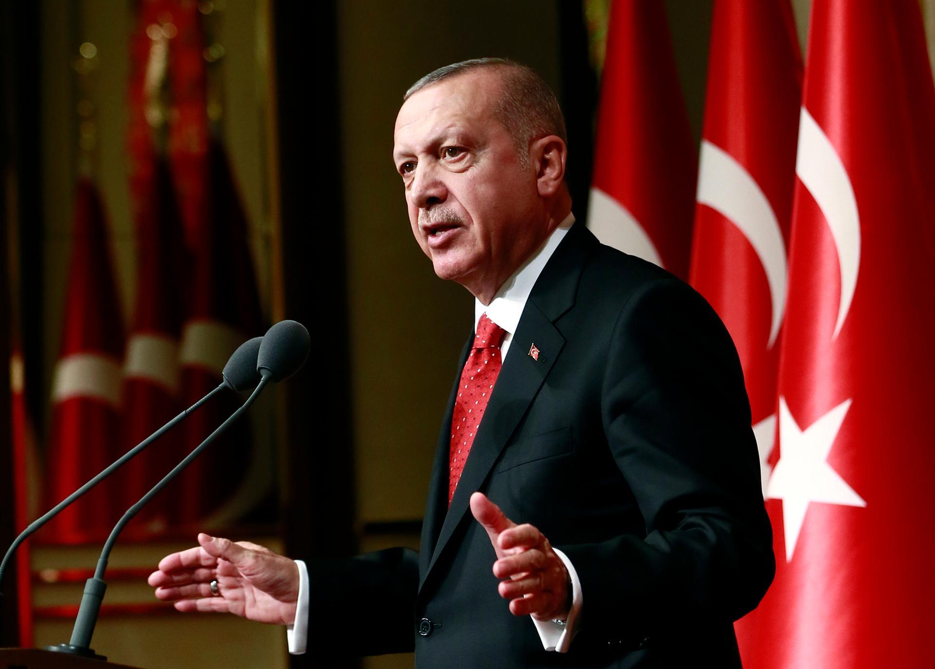Recep Erdogan a câștigat primul tur al alegerilor prezidențiale din Turcia