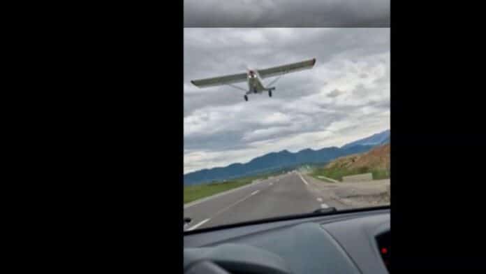 Un brașovean care se îndrepta spre Bran a surprins un incident neobișnuit