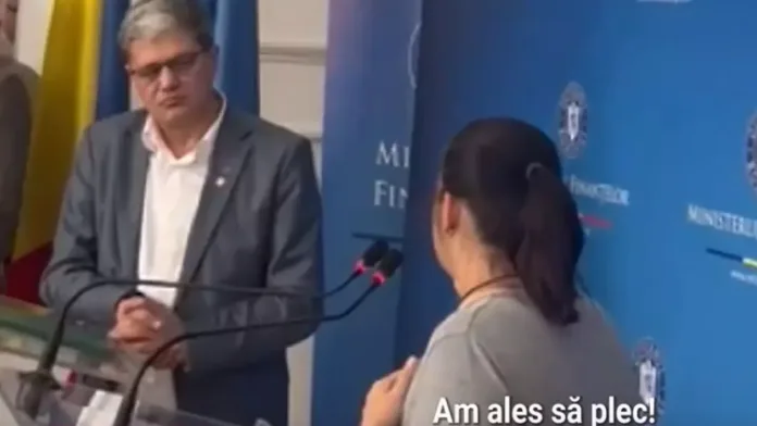 Angajații Ministerului Finanțelor protestează împotriva austerității