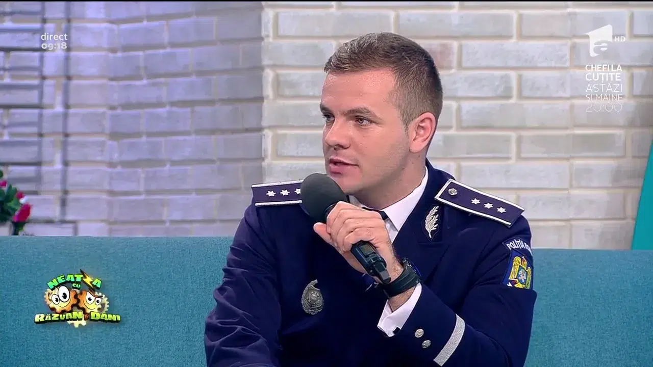 Georgian Drăgan, purtătorul de cuvânt al Poliției Române, despre drugtest