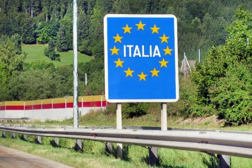 Italia a reinstaurat controalele la frontiera cu Slovenia