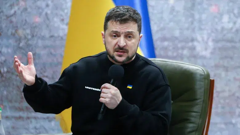 Volodmir Zelenski, președintele Ucrainei