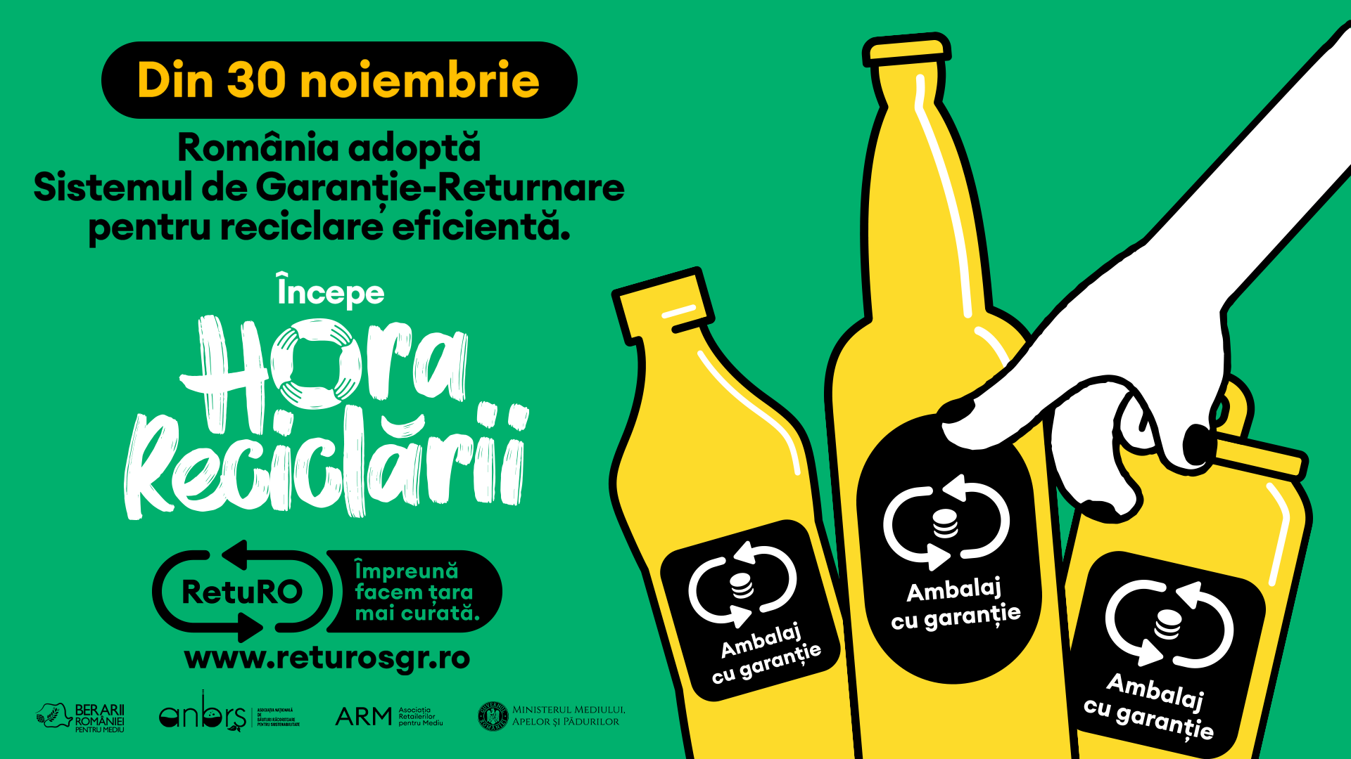 Sistemul de garanție-returnare, contestat la tribunal. Ce vor marii producători din industria băuturilor