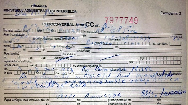 Noi reglementări în Codul Rutier privind refuzul proceselor-verbale de amendă. Ce se întâmplă când șoferul nu semnează