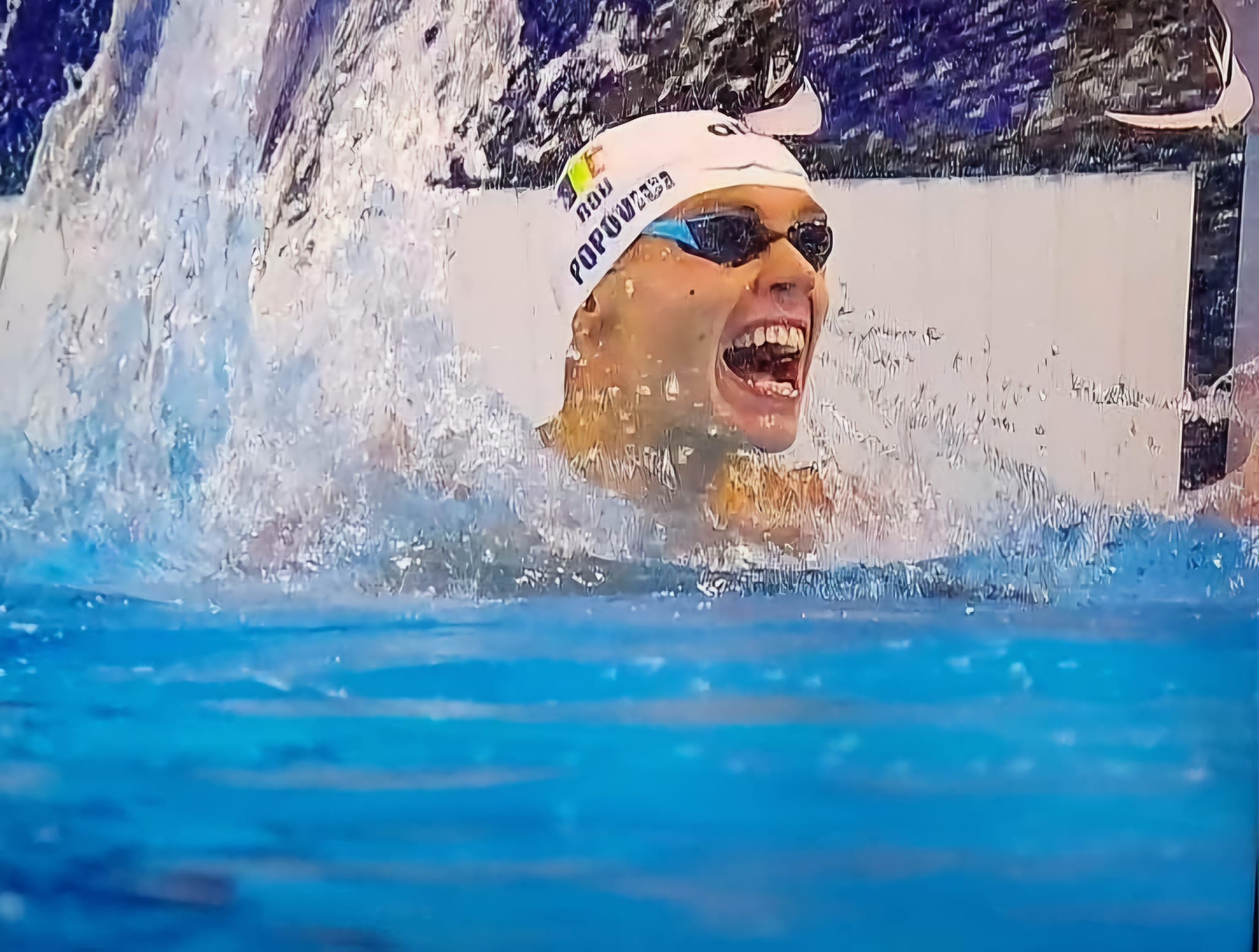 David Popovici, dublu medaliat olimpic, apel către politicieni să investească în sport: „Când e frig, la 'Lia Manoliu' se pune un balon în care în trei minute te sufoci