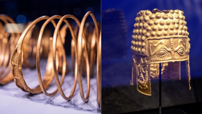 Coiful și brățările dacice furate din Olanda
