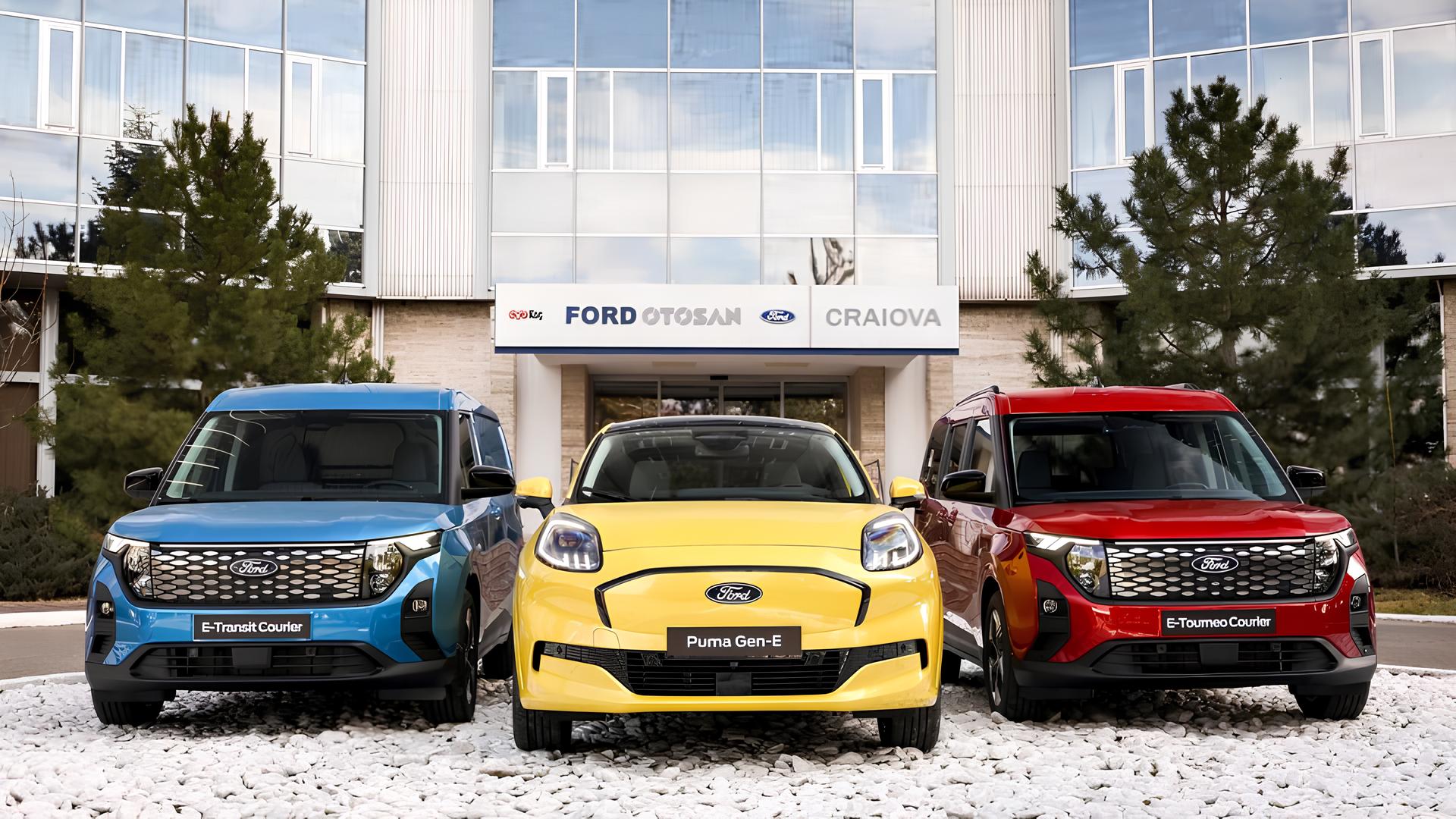 Vehicule complet electrice de la Ford Otosan fabricate la Craiova