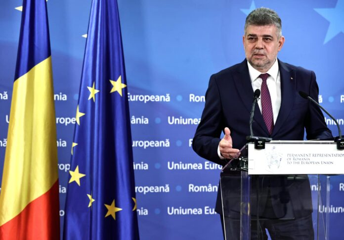 Marcel Ciolacu, premierul României