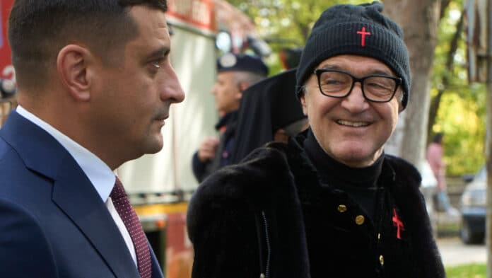 Gigi Becali și George Simion