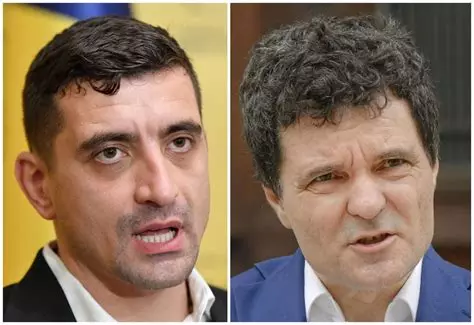 George Simion și Nicușor Dan