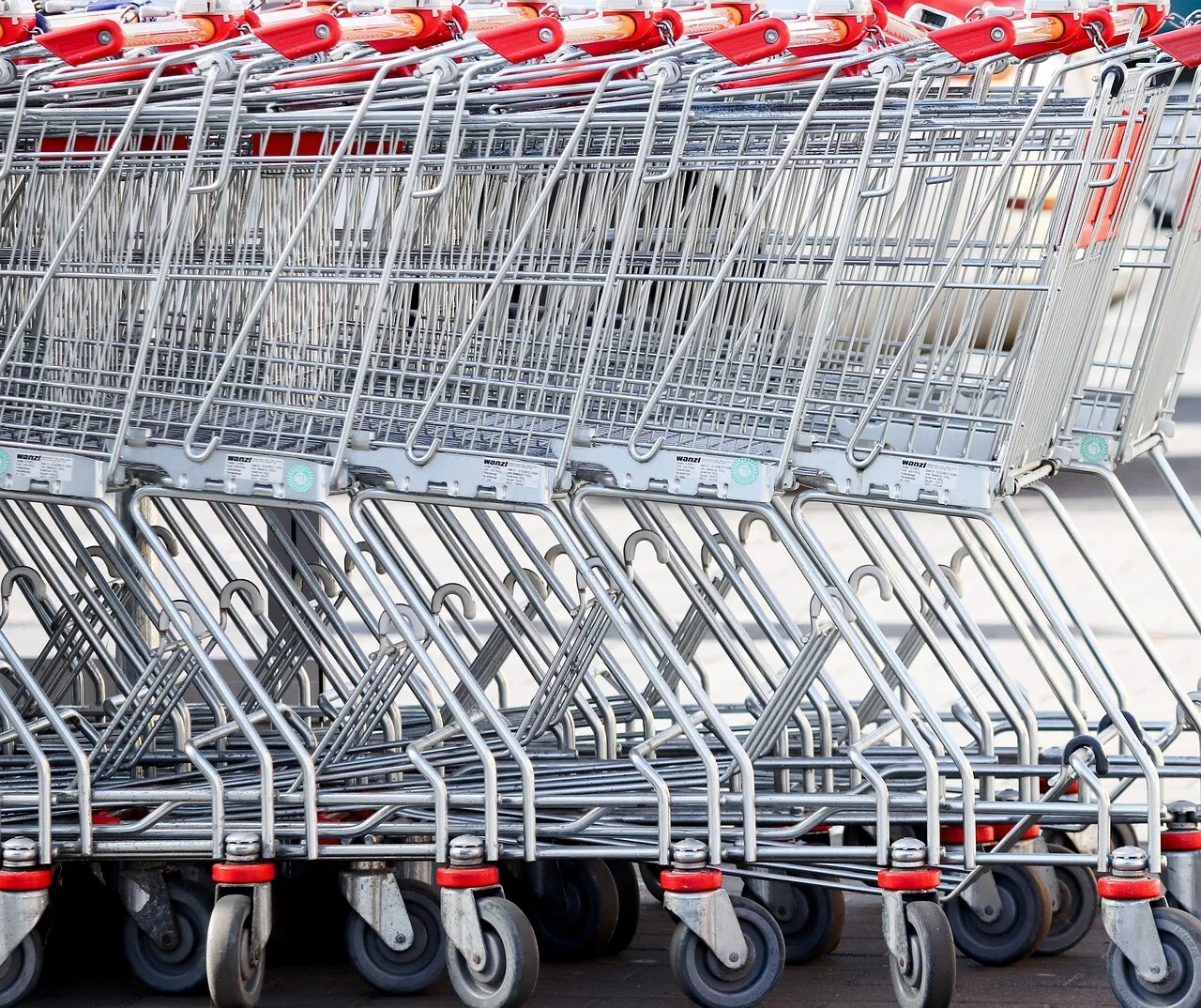 carucior de supermarket