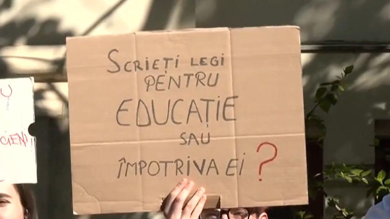 Protest studenti Timișoara