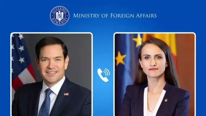Marco Rubio și Oana Țoiu