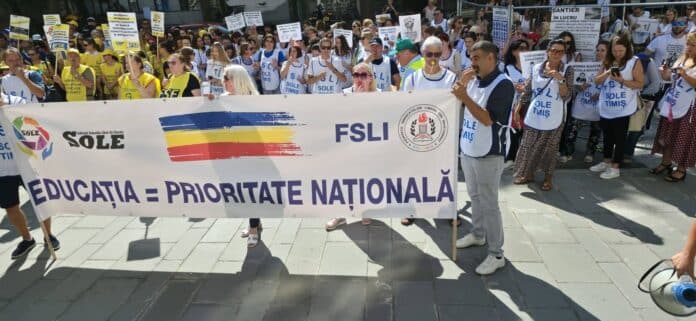 Protest profesori
