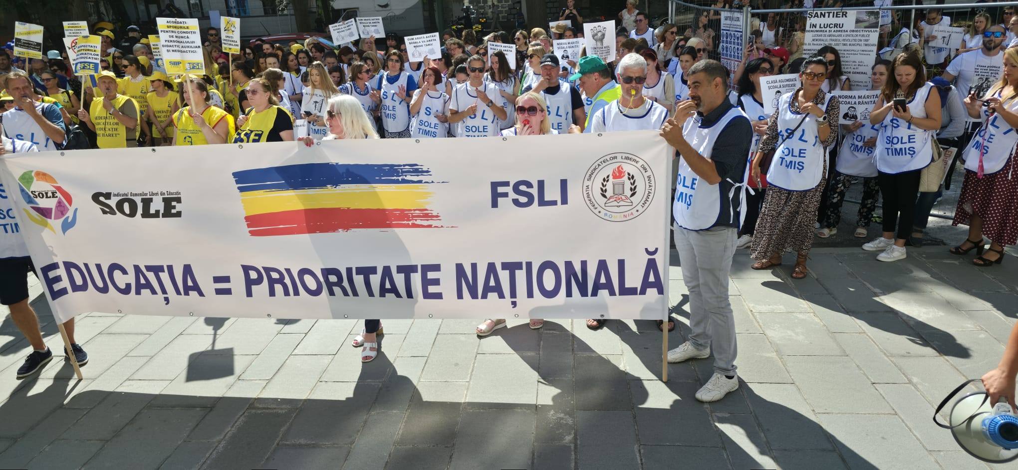 Protest profesori